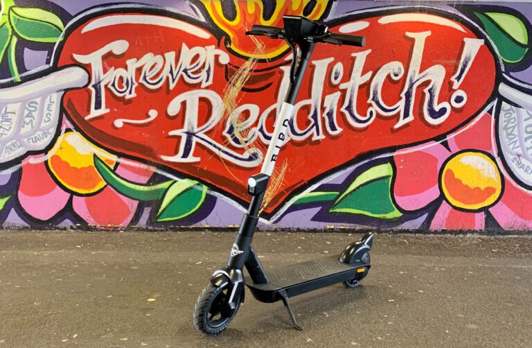 Bird scooter in Redditch courtesy Bird