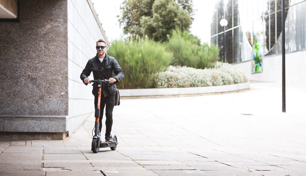 Spin e-scooter in Milton Keynes