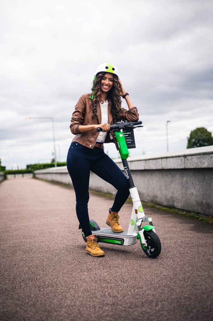 Lime e-scooter in Milton Keynes