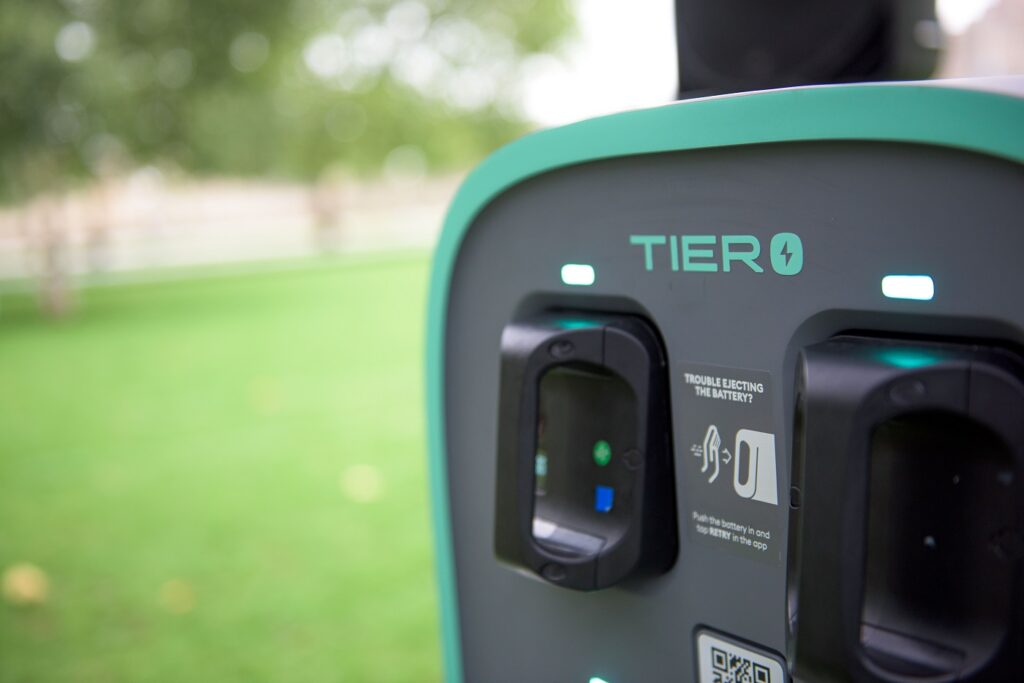 Tier Four e-scooter Powerbox station