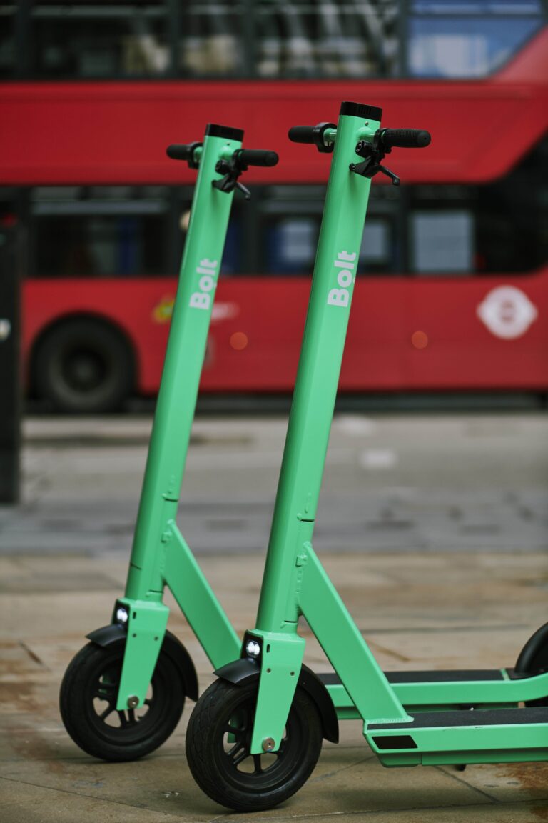 Bolt e-scooters in London