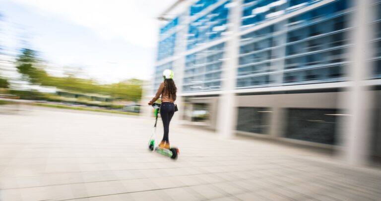 Lime e-scooter in Milton Keynes