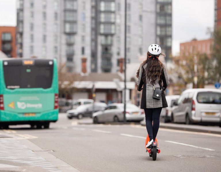 Neuron e-scooter in Slough