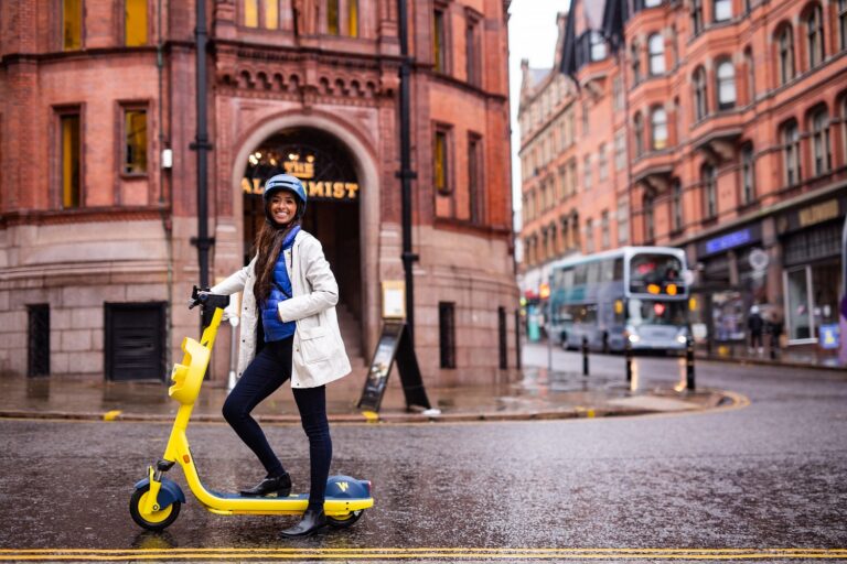 Wind e-scooter in Nottingham