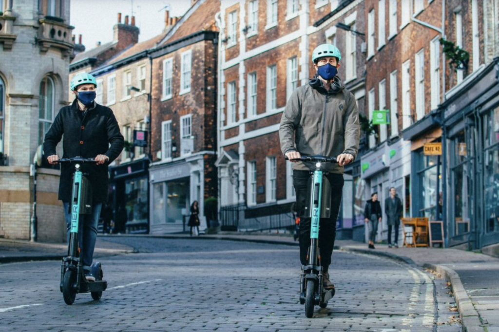 Tier scooters in York