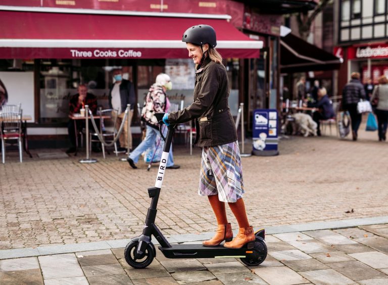 bird e-scooter micromobility