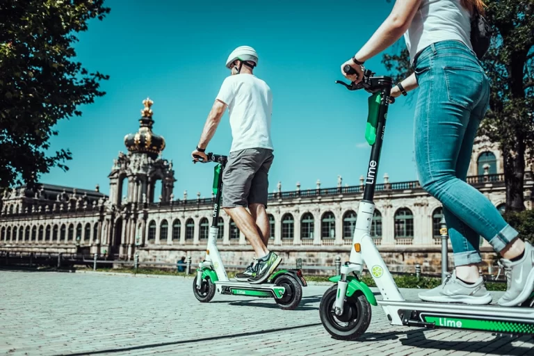 Lime e-scooters